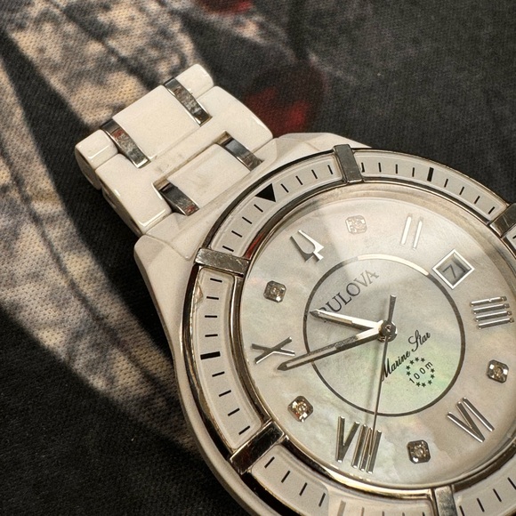 Lady Bulova watch / Marine Star Model 98P172 - Picture 2 of 3